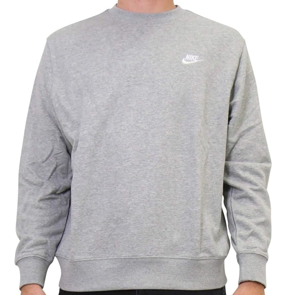 Nike Gray Crewneck Sweater Classic Design- Like New
